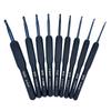 2mm-6mm Silicone Handle Knitting Needle Sweater Hook Blue Soft Handle Crochet Hooks Aluminum Crochet