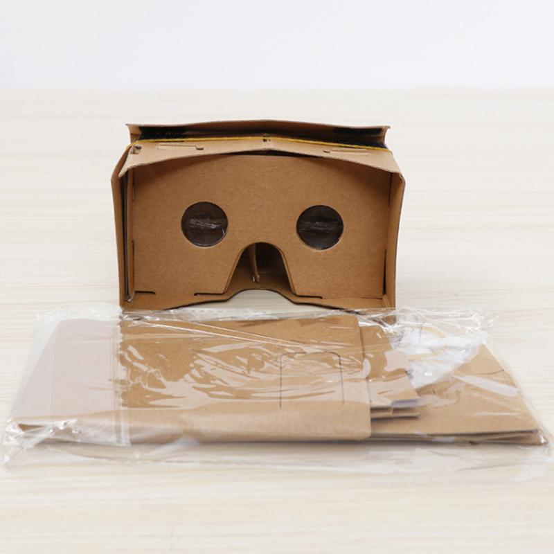 1 шт. Google Cardboard 3D Vr очки виртуальной реальности для Android или телефона новая модель Vr DIY превратит ваше устройство в большой экран