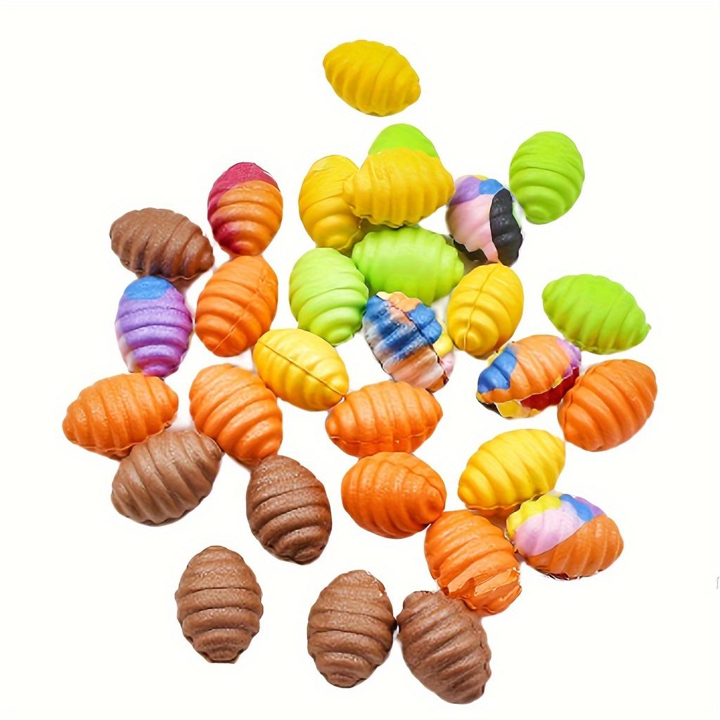 Цветная приманка-червь, полипропиленовый пластик, плавающая приманка для ловли карпа, многозапаховая, в форме насекомого, рыболовные снасти, спорт на открытом воздухе,