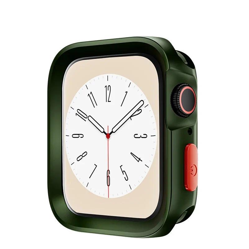 Чехол для Apple Watch Case 49мм 44мм 40мм 45мм 41мм Защита от падений Мягкий ТПУ Чехол iWatch Ultra 2 SE 9 8 7 6 5 4 Аксессуары