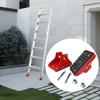 2x Extension Ladder Replacement Shoe Set Feet Easy Installation Rubber Base Anti