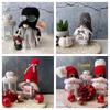 Faceless Doll Knitted Plush Red Dwarf Doll Four Seasons Christmas Doll Ornaments