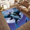 Gothic Style Area Rug Perfect for Game Room Entryway Kitchen Living Rooms Anti-slip Rug Anime Office Decor Birthday/Christmas Gift