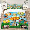 Phineas Ferb Time Travelers Print 3Pcs Bedding Setduvet Cover With 2 Bedropillowcase Home Birthday Gift