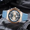 Мужские часы Роскошные Водонепроницаемые Спортивные Наручные часы Хронограф Кварцевые Военные Резиновый ремешок Relogio Masculino