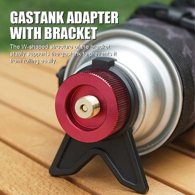 Открытый адаптер для бензобака с кронштейном, инструмент для заправки бензобака, конвертер для печи для кемпинга, портативный