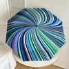 1pc twirl psychedelic Automatic Open/Close Umbrella with Windproof, 8-Rib Sturdy Canopy, Durable Ribs, Fashionable Design1234A