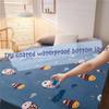 100% водонепроницаемая простыня с принтом мультфильма, постельное белье, наматрасники, четыре угла с резинкой (НЕТ наволочки)