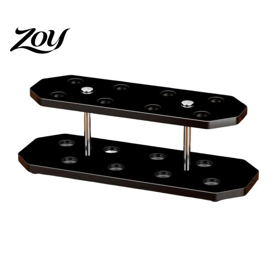 Professional Dart Accessory Acrylic Display Stand, 8 Caapcity Oblique Design Organizer, Space Storage Rack Saving Desktop for Game Room Bar