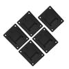 5 Set Tool Holder Dock Mount Black ABS Power Tool Hanger for 14.4V 18V Lithium Battery Tools