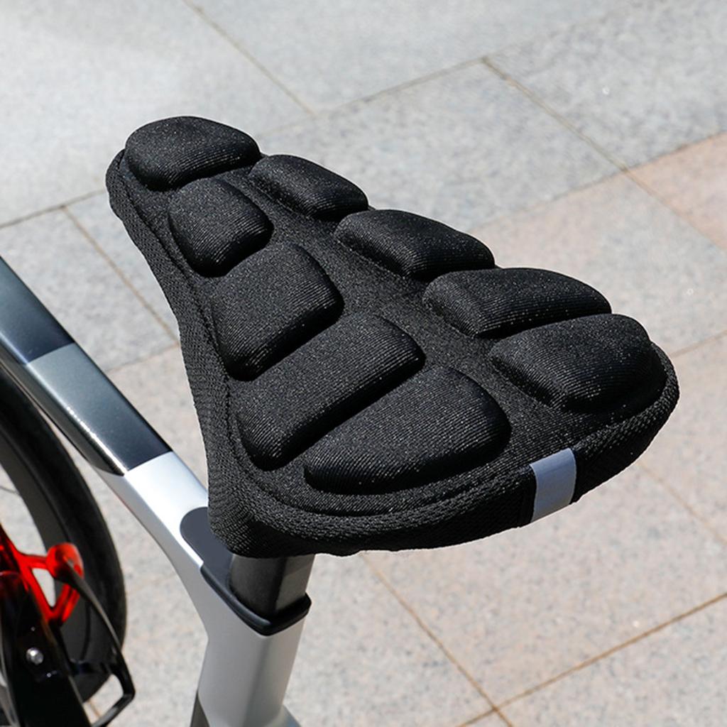 Bike Seat Cushion Covers Breathable EVA Padded Bike Seat Cover Bike Saddle Pad Shockproof Cover for Mountain Road Bike