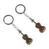 Copper Bronze Violin Key Chain Classical Musical Instrument Pendant Music Lovers