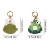 Soft Silicone Fruits Pattern Access Card Case Anti Loss Tracking Protector for Workplace and School Entry Security
