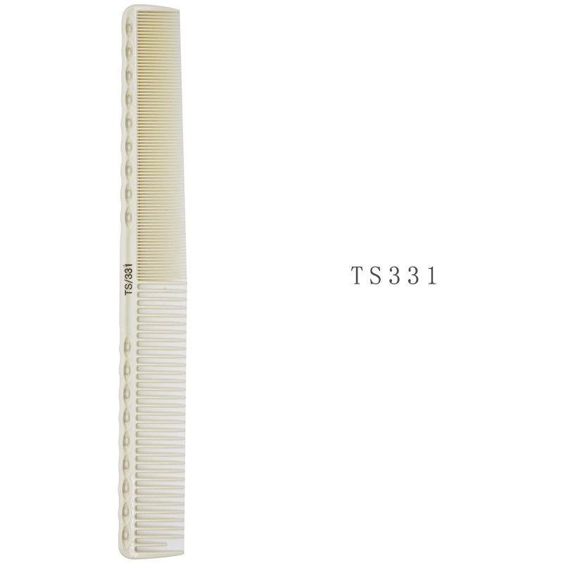 Anti-Static Haircut Comb with Laser Engraved Ruler for Men and Women - Flat Head & Pointed Tail