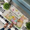 Europe And The United States Easter Mat Bunny Thanksgiving Egg Decoration Foot Mat Cute Dwarf Holiday Door Mat