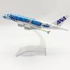 1 Набор Синяя Морская Черепаха Airbus 380 A380 Airways Металлический Сплав Литой Самолет 16 См Самолет Air Japan Ana Airlines Модель Самолета Игрушка