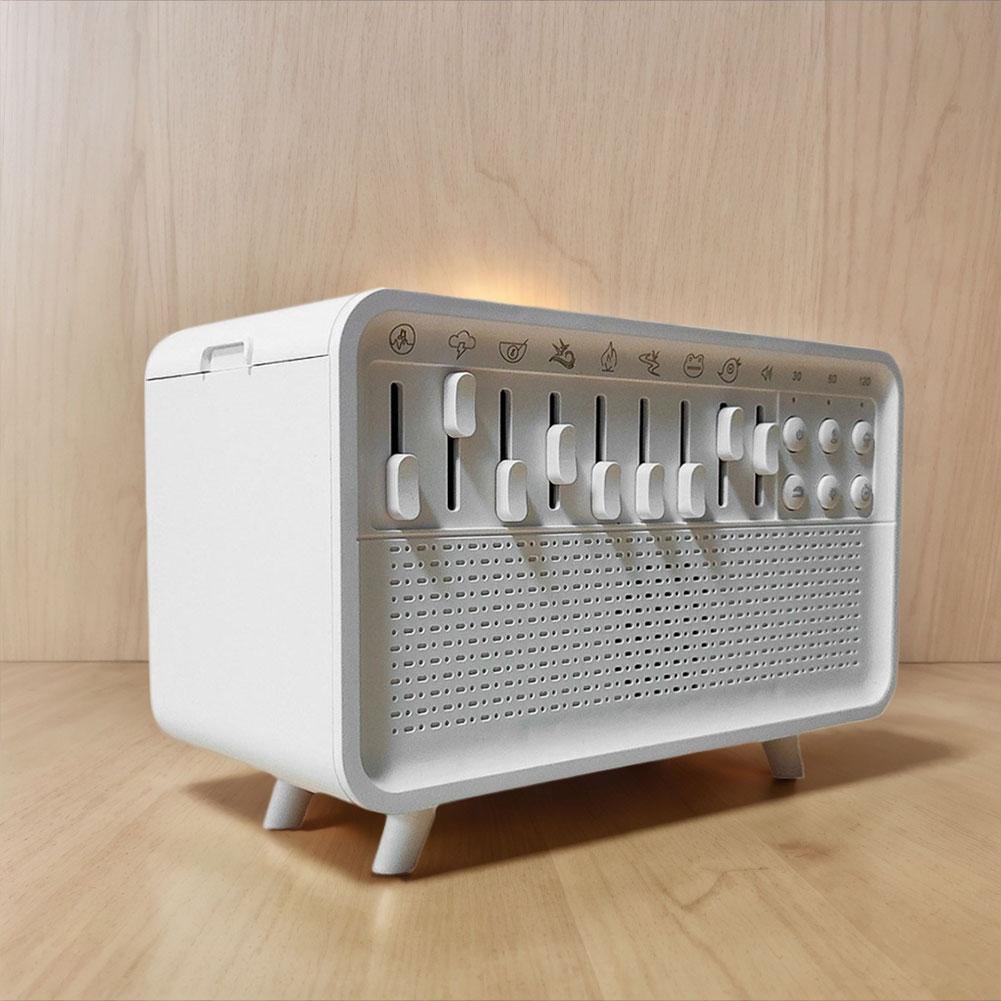 Машина для сна с белым шумом, диффузор эфирных масел с BT-динамиком, ночник, аромадиффузор для сна и медитации взрослых