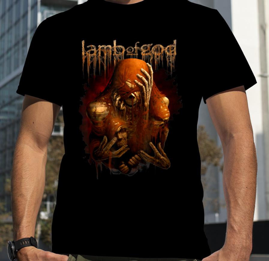 Новая Редкая Футболка с Участником Группы Lamb of God Triad Все Размеры Подарок Семье XX584
