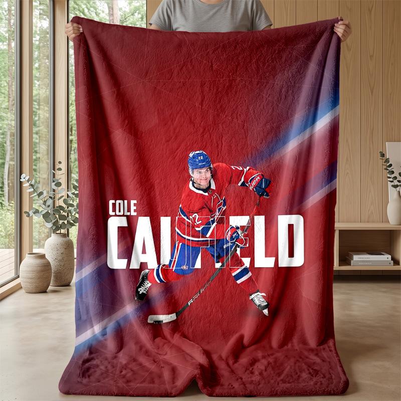 Montreal Canadiens Flannel Fleece Blanket Cozy Warm Throw Blanket For Couch Bed Travel All Season Use