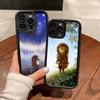 Яркий Ёжик в Тумане Мягкий ТПУ Чехол для Телефона Для iphone 17 Air 16 15 14 13 12 11 Pro Max Plus Чехол