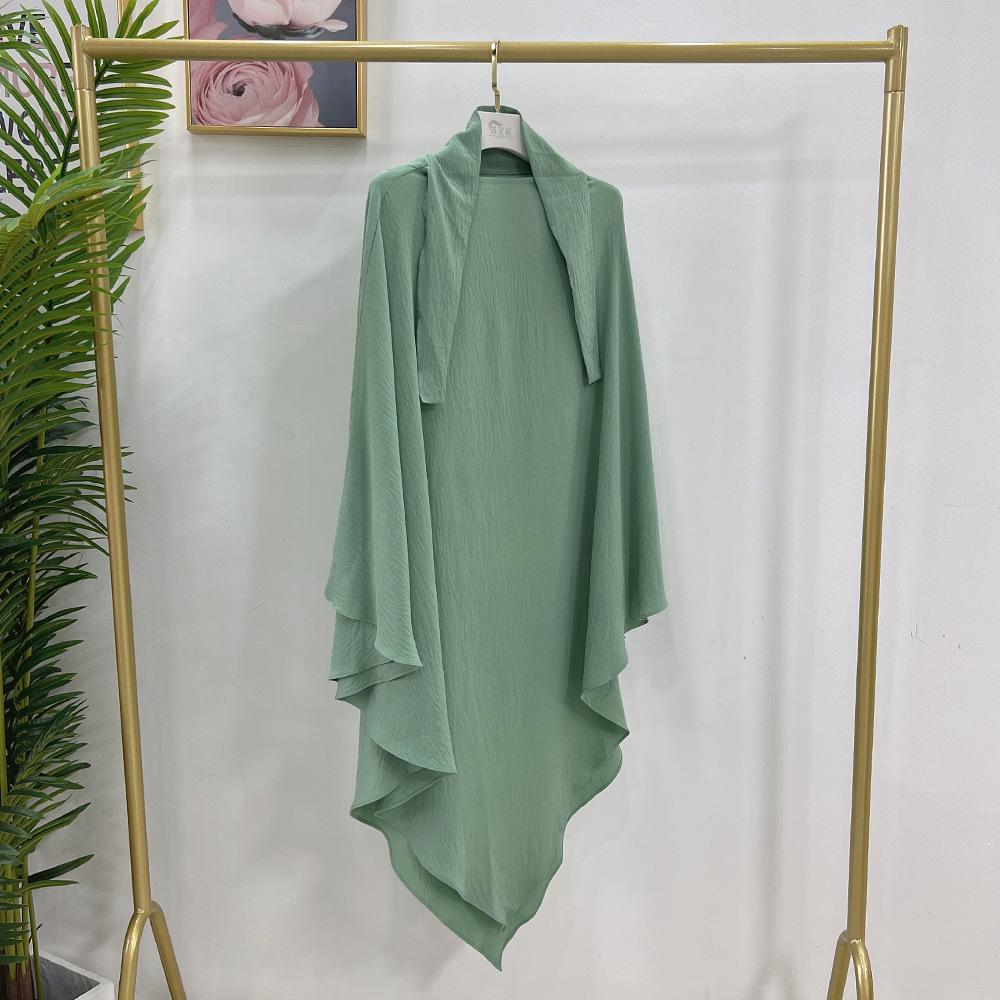 Loriya 2023 Solid Color Middle Eastern Headscarf, Large Size (Dubai, Turkey) Model HJ907