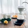 HARIO V60 Прозрачная капельница 02 Керамическая белая для чашек Кофейная ручная капельница Сделано в Японии 1~4 VDCR-02-W