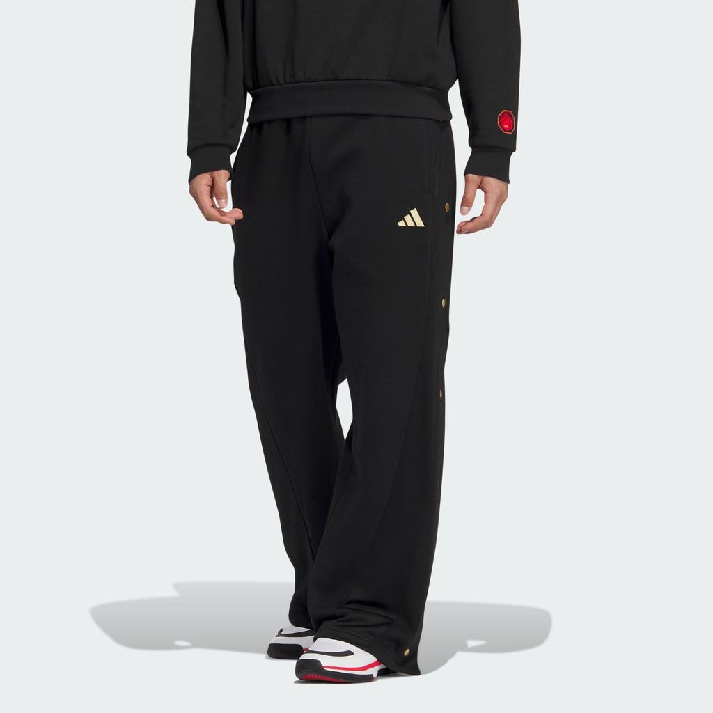 adidas БАСКЕТБОЛЬНЫЕ Спортивные Штаны Мужские Черные JM5672