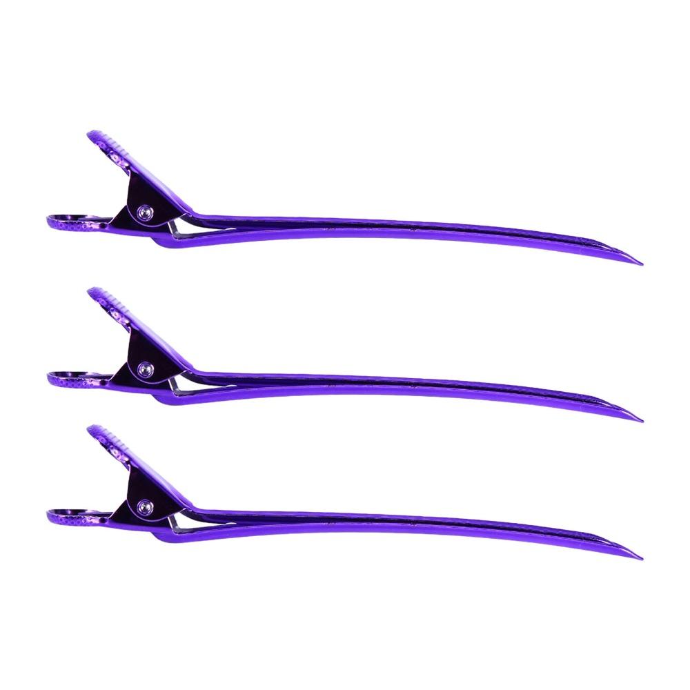 12PCS Steel Salon Hair Clip Fashion Sectioning Clip Home Use Duck Bill Clips Salon