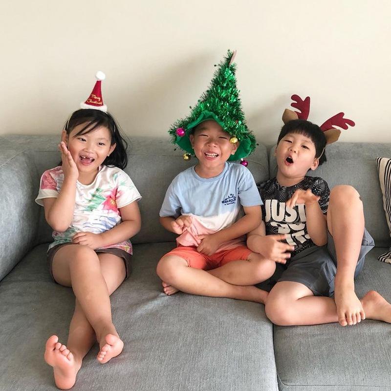 Шапка Рождественской елки в корейском стиле для вечеринок и выступлений