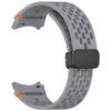 20-мм ремешки для Samsung Galaxy Watch 7 5 Pro 6 5 4 Магнитная застежка Силиконовый ремешок correa Galaxy watch 6 Classic Без зазоров Браслет