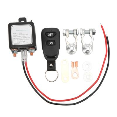 DC12V 200A автомобильный аккумулятор переключатель реле беспроводной пульт дистанционного управления положительный отрицательный универсальный 433 МГц