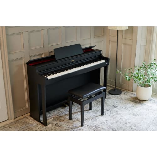 Casio AP-300 Digital Piano, 88 Keys, MIDI Compatible, Bluetooth Compatible, Headphones Included, Authentic Touch, Smart Functions, 88 Keys, Keyboard T