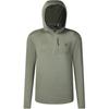 Fila Explorer Однотонная толстовка с капюшоном Спортивная модная футболка с длинным рукавом Мужские топы Зеленый A11M447201F