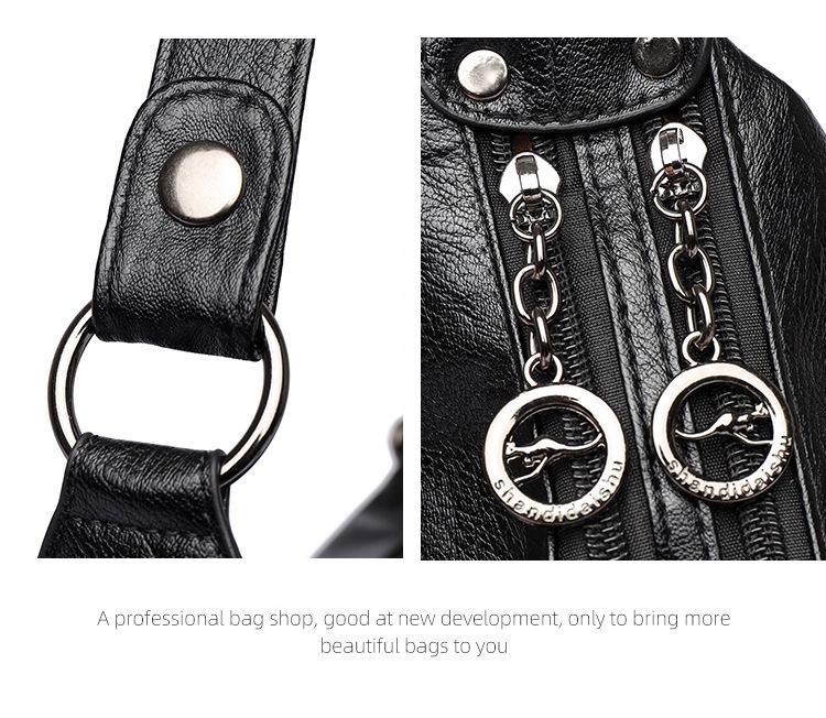 Kangaroo 2025 Ретро Универсальная женская сумка через плечо для повседневной носки