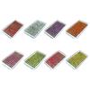 104pcs/box Static Grass Tuft Model Grass Tufts Terrain Model Kit Static Scenery Model Miniature Shrubs Bushes