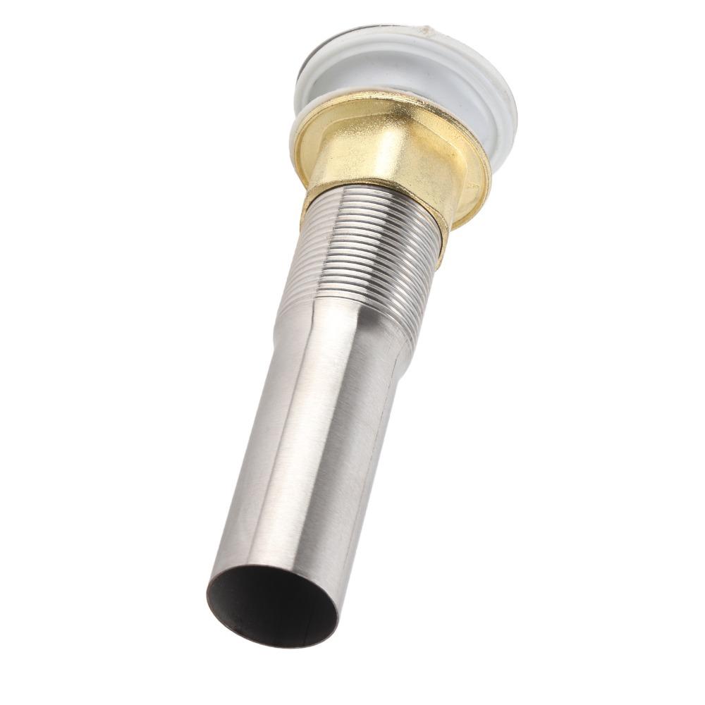Stainless Steel Sink Drain Stopper Without Overflow Basin Drain Strainer Wash Basin Drain  Home