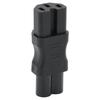 IEC320 C6 To IEC320 C15 Converter 10A 250V 2.5A 250V Power Cord Adapter Connector for UPS Computer