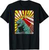 Giant Lizard Kaiju Monster T Shirt Funny City Destroyer Graphic Tee