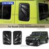 Для Suzuki Jimny Nomade 5-дверный 2024 2025 Матовый черный LHD RHD Автомобильные Заднее Окно Лобовое Стекло Боковые Жалюзи Накладки Аксессуары