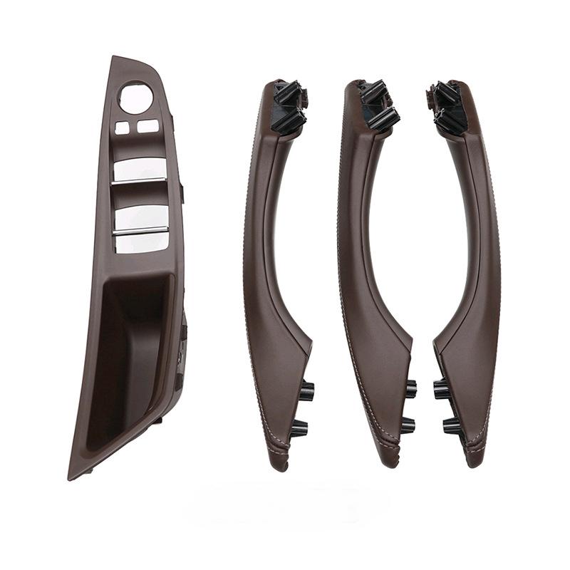 Price F10 F11 LHD RHD Leather Interior Door Pull Handle Assembly for BMW 5 Series F10 F11 F18 520i 523i 525i 528i 535i
