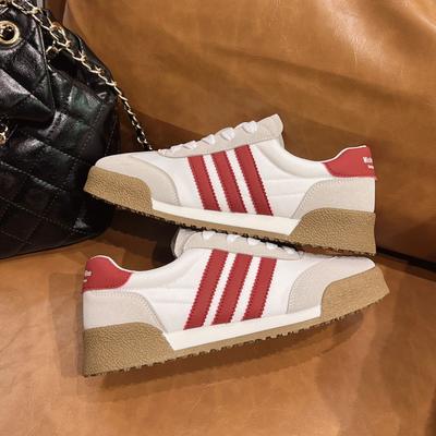 Обувь Dexun женская кожаная ретро обувь Форреста Гампа 2025 осень новая повседневная обувь супер огонь универсальная повседневная спортивная обувь