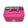 Metal Cash Box Mini Safe Lock Box Money Bank Metal Coin Bank Security Box Sturdy Cash Portable For Kids Coin Collection