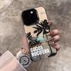 Простая пальма подходит для чехла для мобильного телефона iphone16promax 14/15pro цветной серебристый новый 13 Английский продвинутый