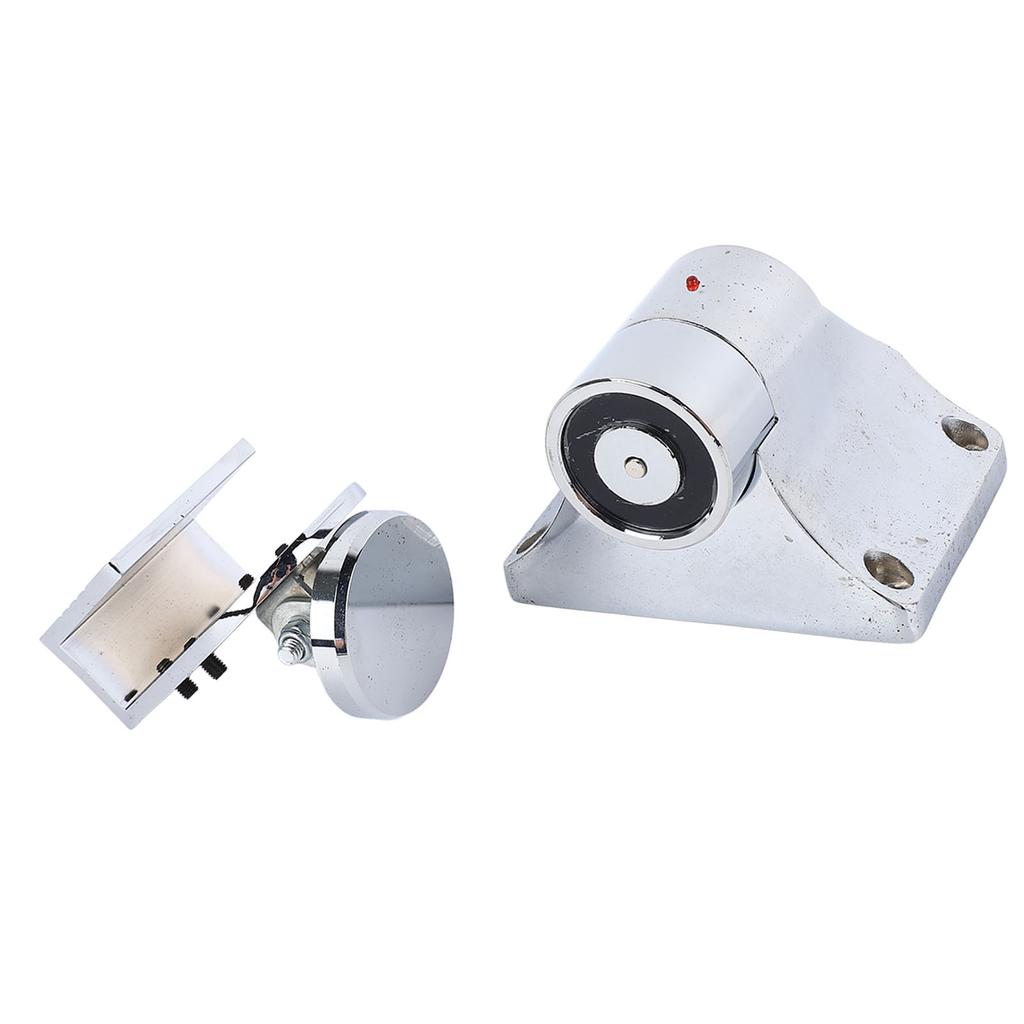 Магнитный упор для стеклянной двери 132.3LB Force алюминиевый сплав 12V 24V для безрамной стеклянной двери