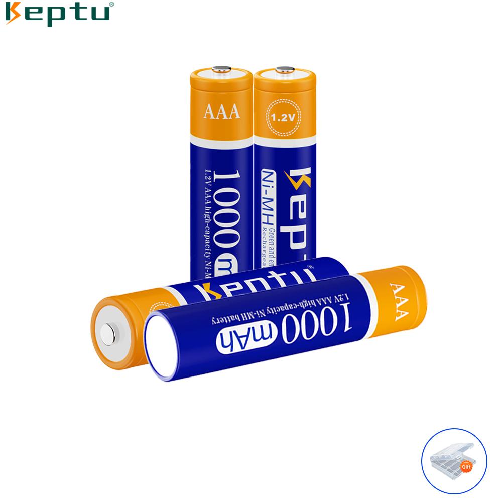 KEPTU 4-32 шт. Аккумуляторные батареи 3A AAA 1,2 В 1000 мАч Ni-MH