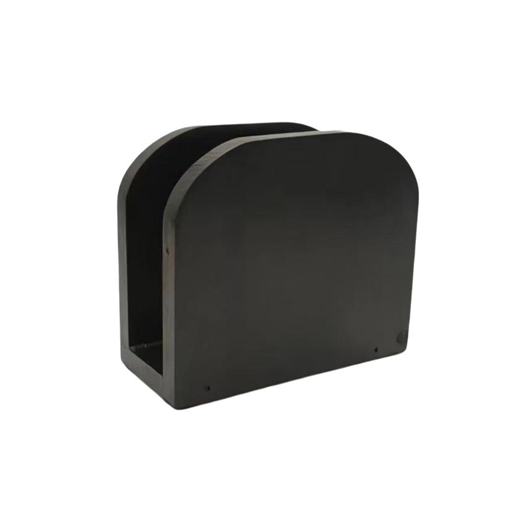 Upright Design Wooden Tissue Holders Solid Wood Wood Paper Box Napkin Storage Racks House Party