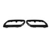 Exhaust Tip Cover Trims Bezel Replacement for Benz C‑Class W206 S206 AMG Line 2022 Onwards Glossy Black