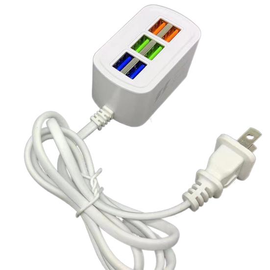 USB-Зарядное устройство Plug-Play 6-портовое USB для мобильного телефона Универсальное многопортовое зарядное устройство Вилка Аксессуары для телефона