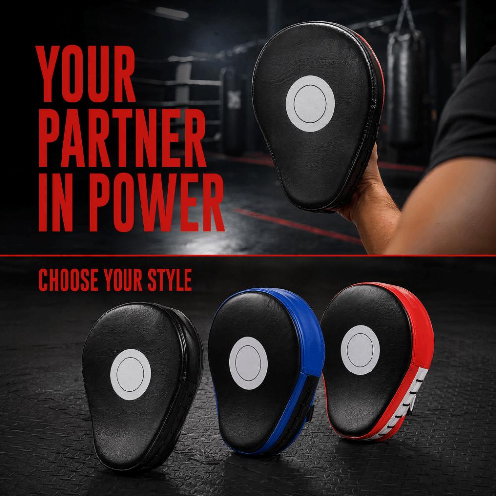 2pcs Curved Target Focus Pads PU Leather Training Mitts Comfortable Boxing Hand Pads  Muay Thai
