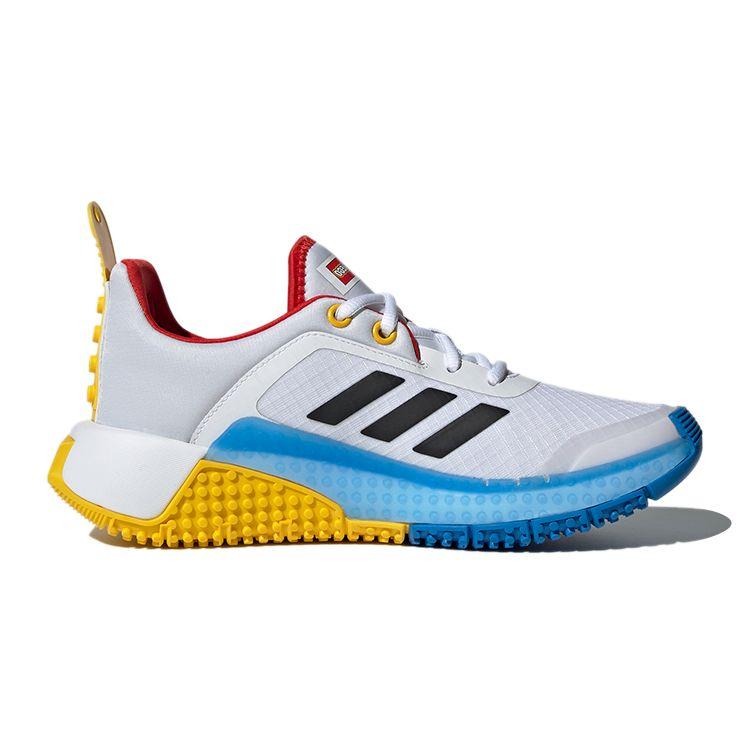 LEGO x adidas Sport Подростковые Белые Детские Кроссовки Облачно-Белый Основной Черный Шокирующий Синий FX2867